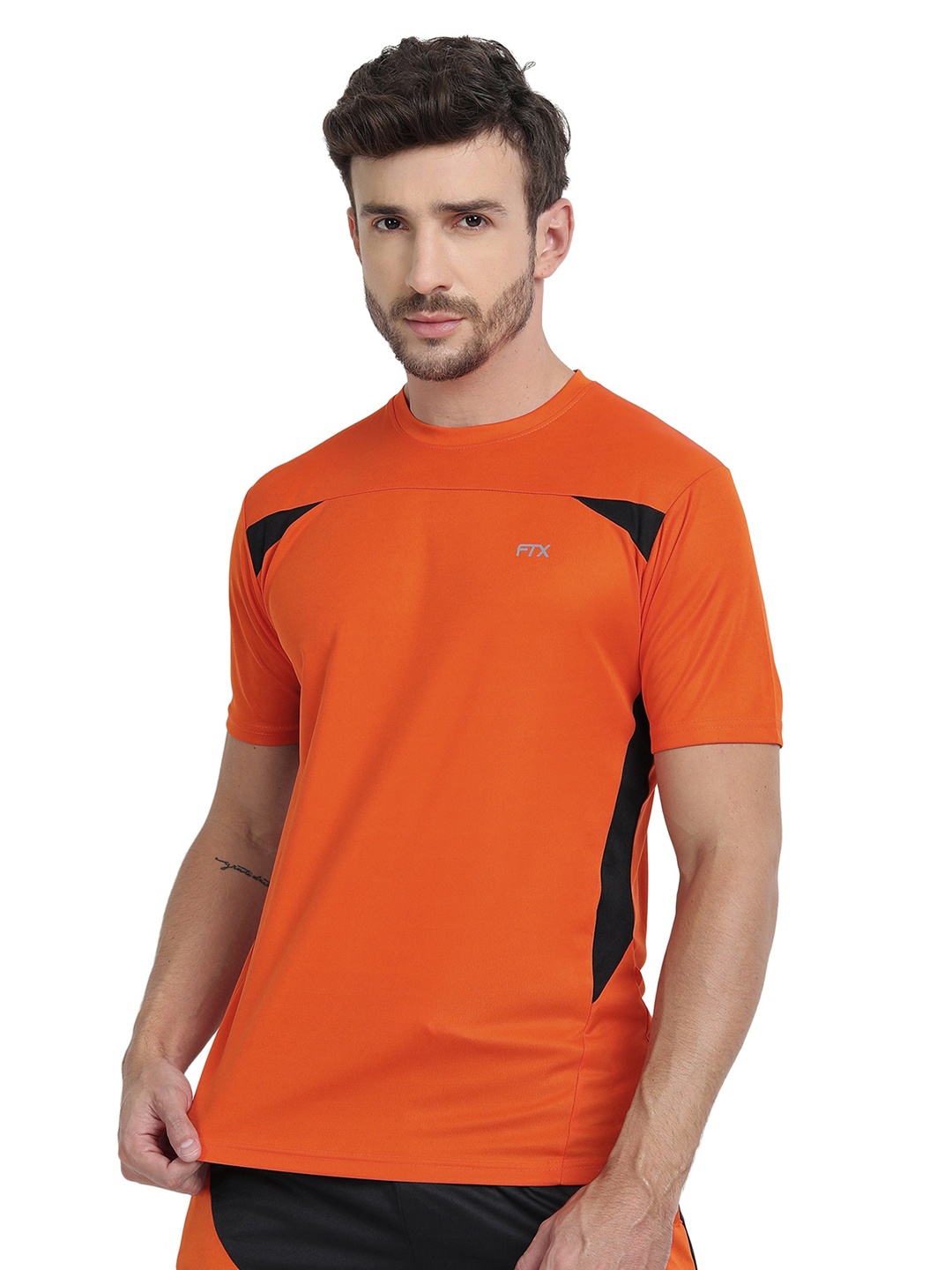 

FTX Round Neck Sports T-shirt, Orange