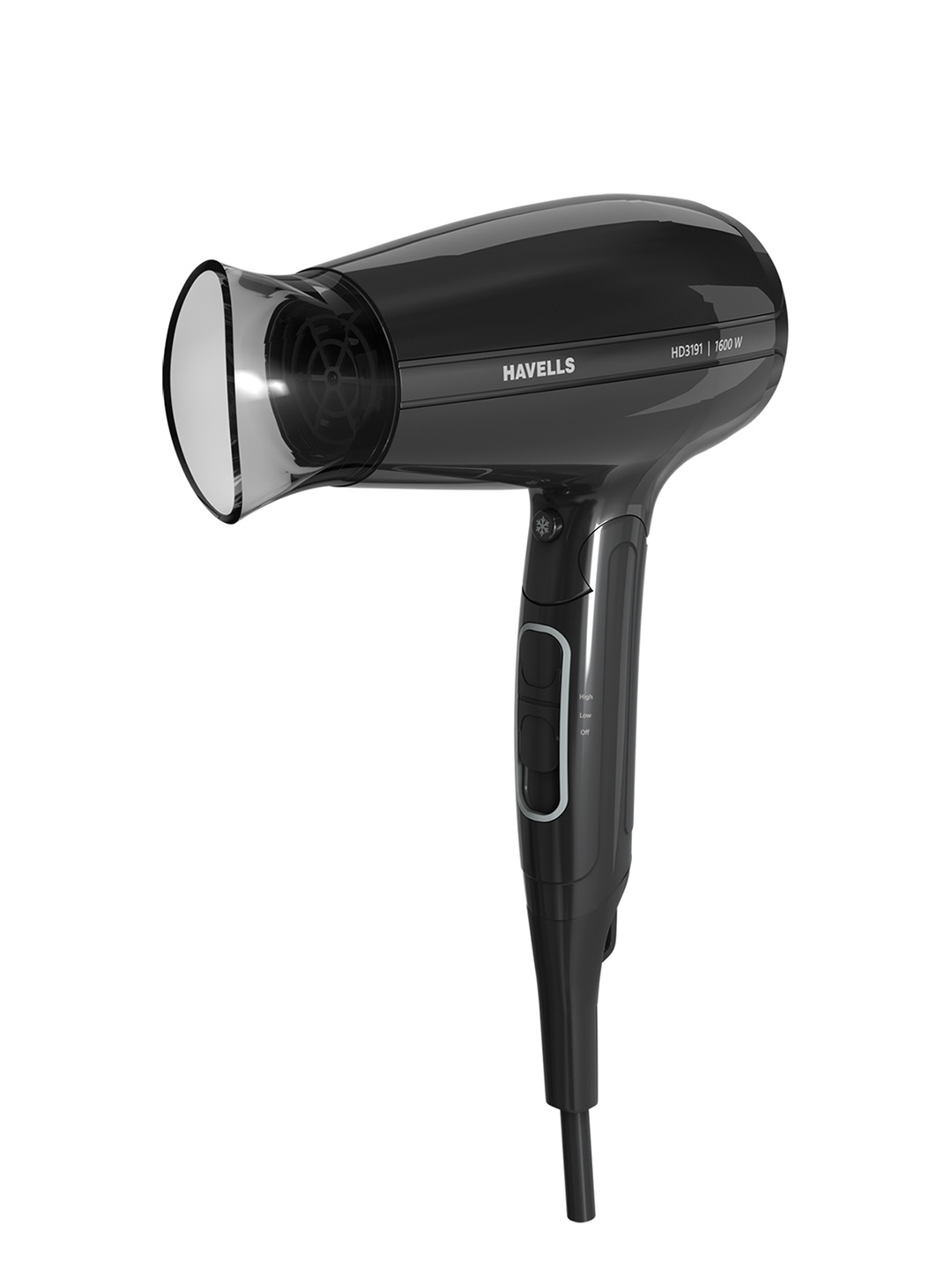 

Havells HD3191 Foldable 1600W Hair Dryer - Black