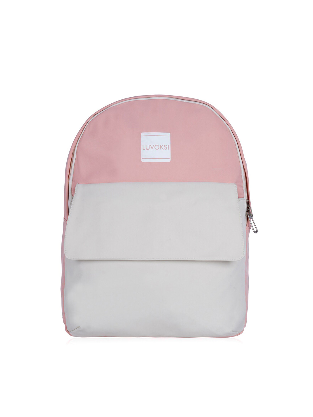 

Luvoksi Colourblocked Medium Backpack, Pink