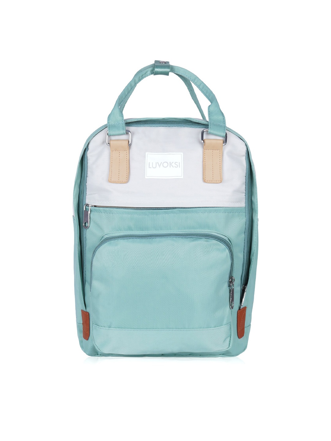 

Luvoksi Women Colourblocked Backpack, Green