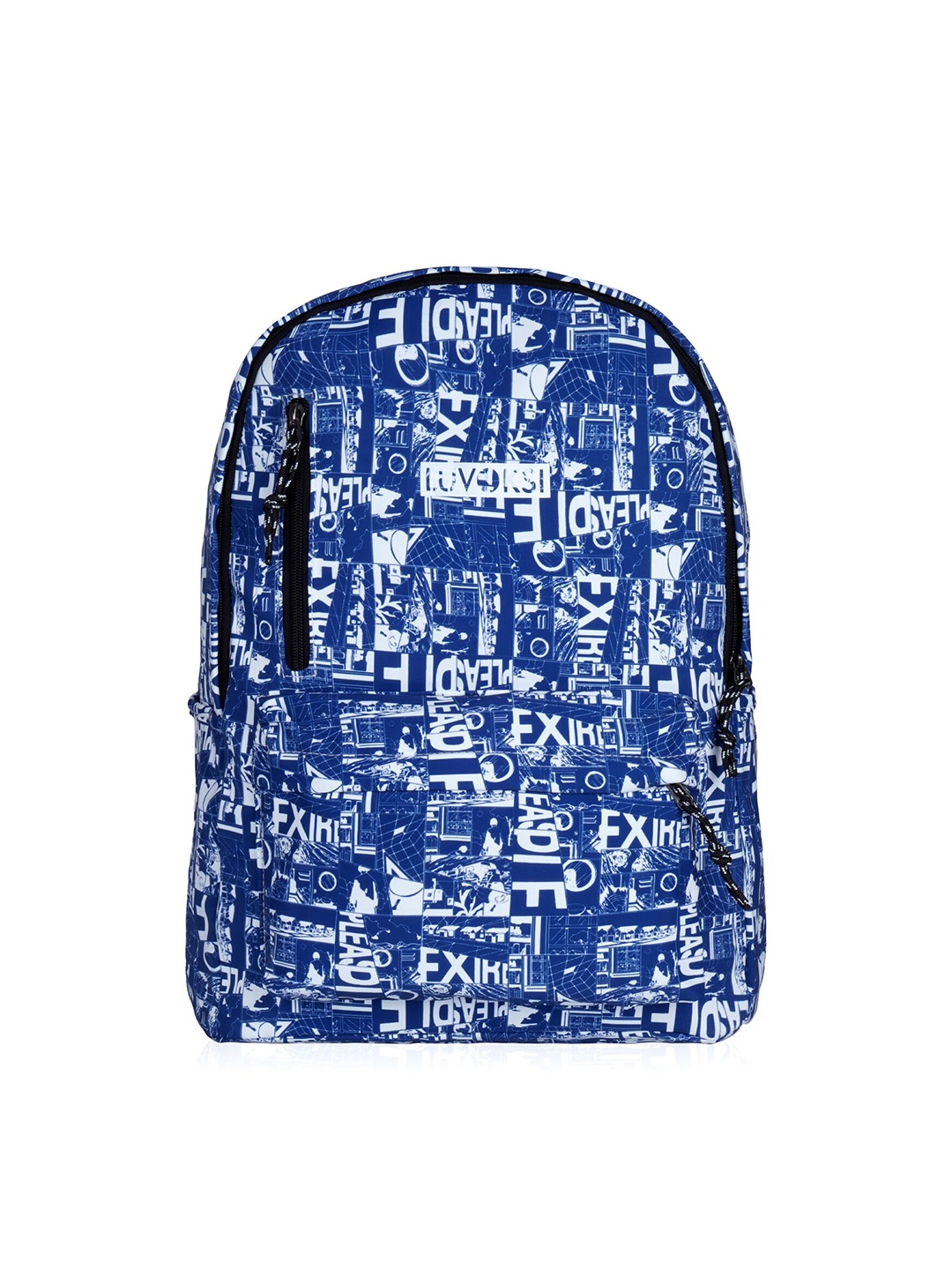 

Luvoksi Women Graphic Water Resistant Laptop Backpack, Blue