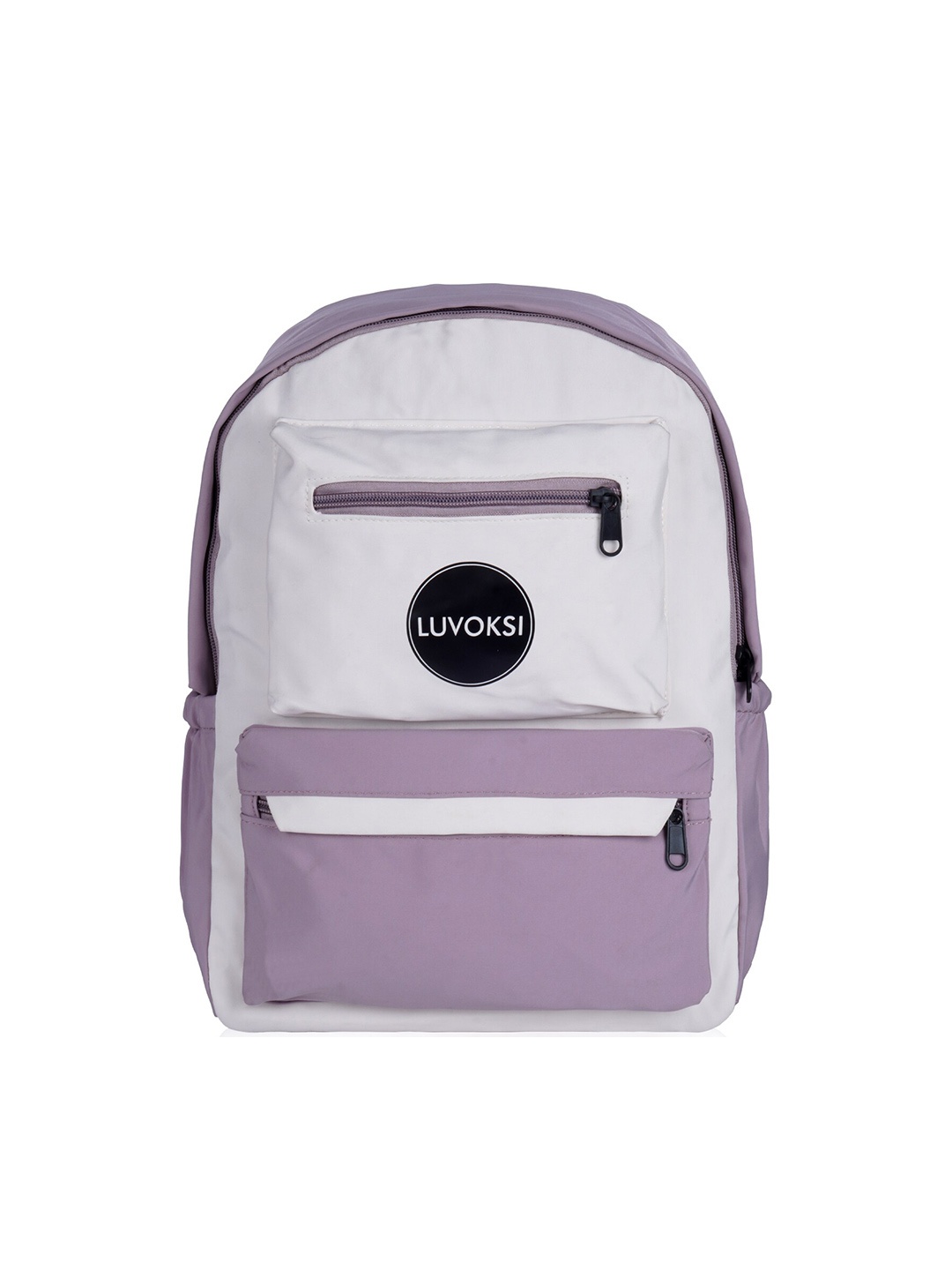

Luvoksi Colourblocked Medium Backpack, Purple