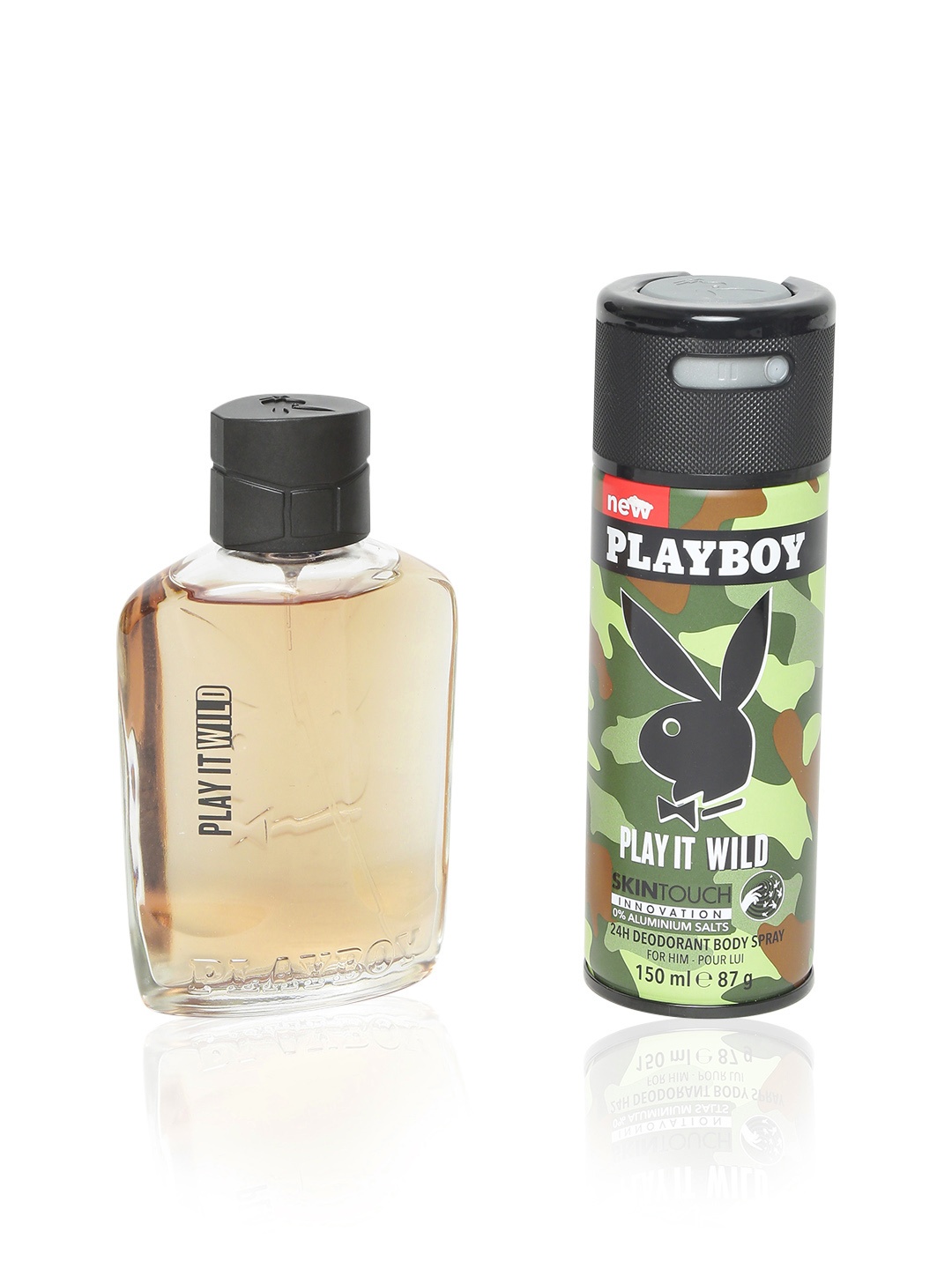 

Playboy Men Wild Set EDT + Deodorant, Green