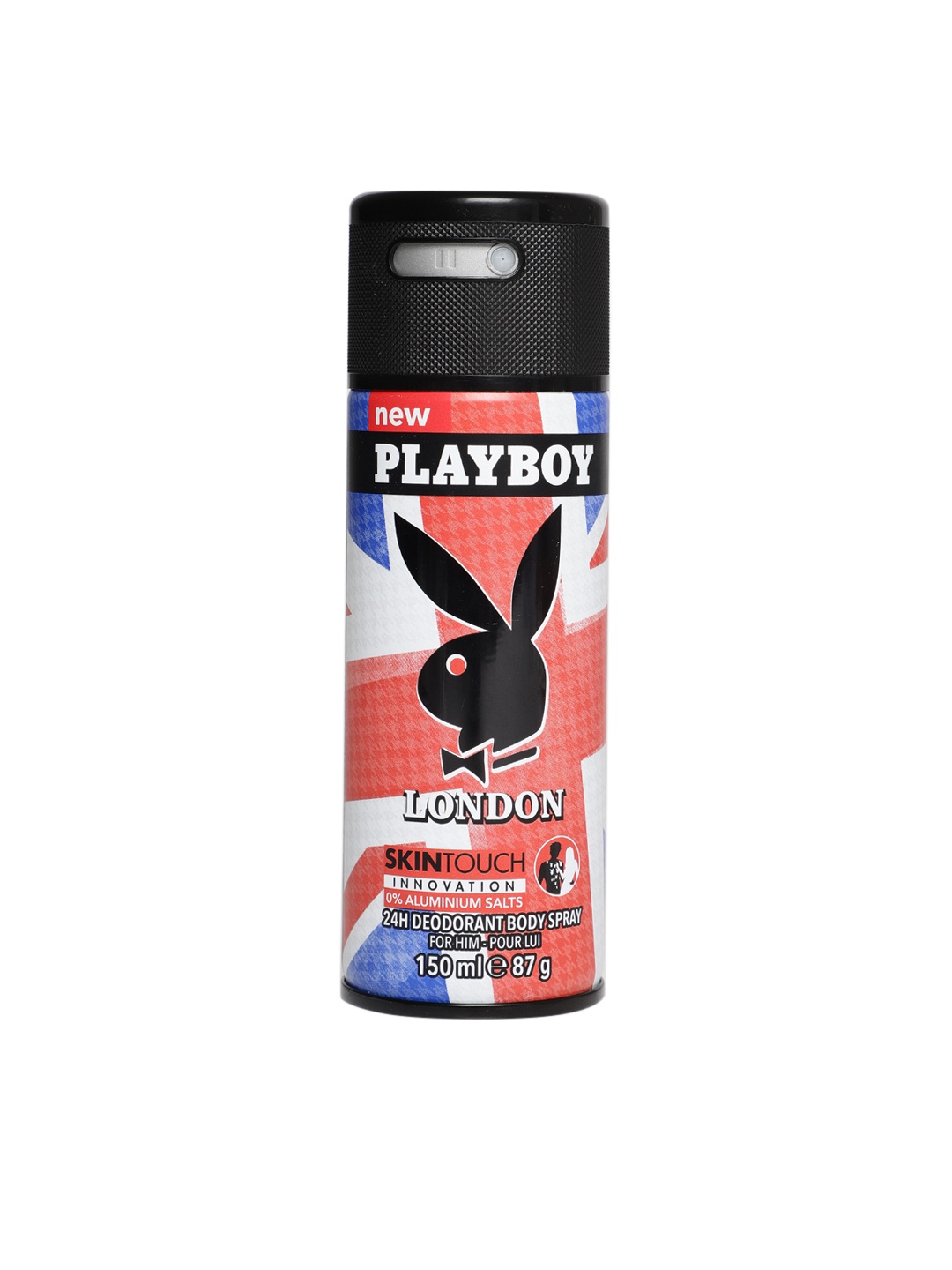 

Playboy Men London Deodorant 150 ml, Black