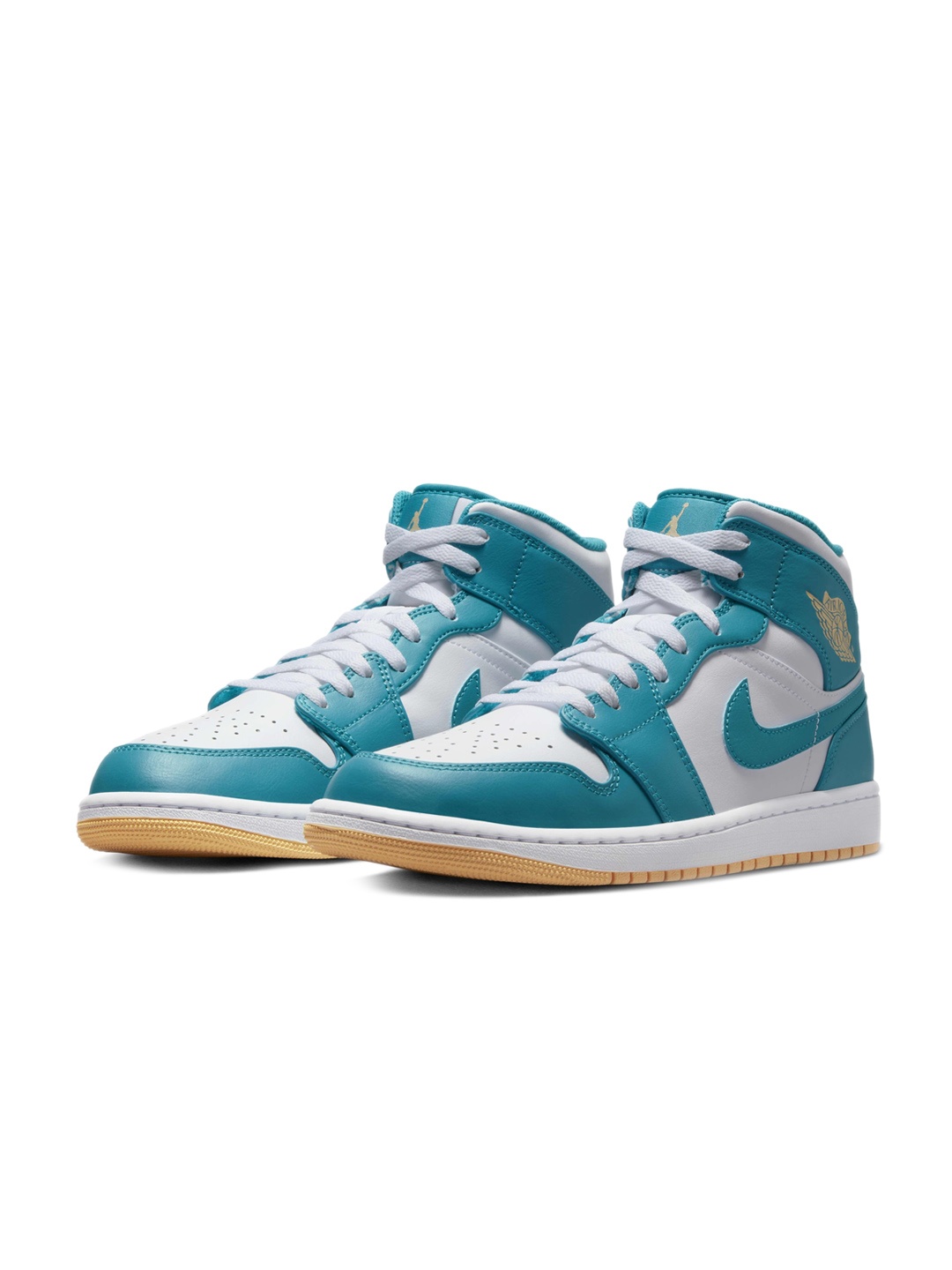 

Nike Men Air Jordan 1 Mid Sneakers, Blue