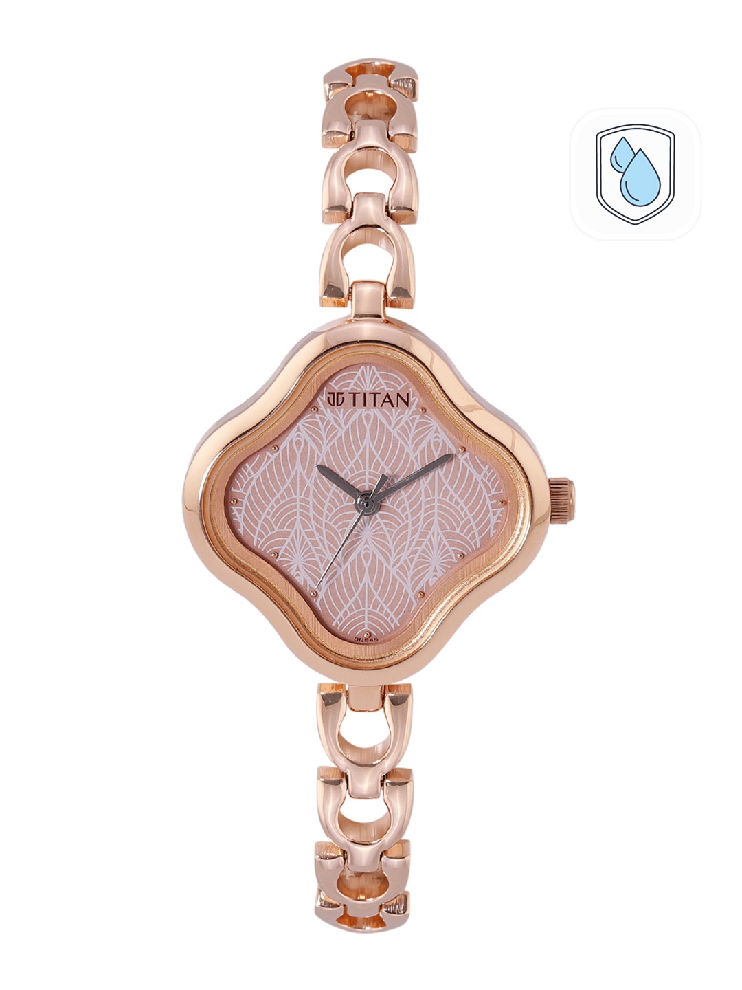 

Titan Women Printed Dial & Bracelet Style Straps Analogue Watch NR2701WM01, White