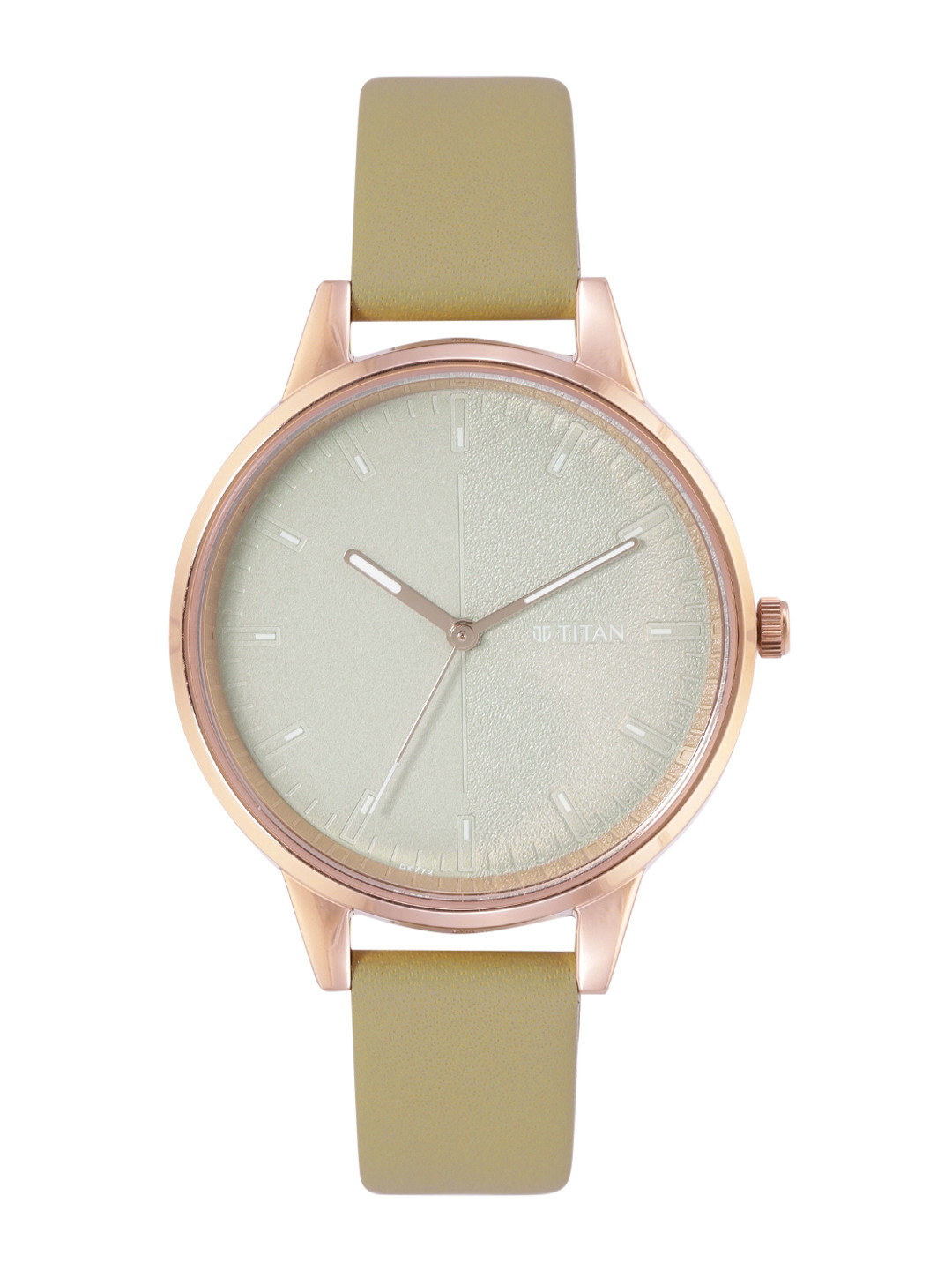 

Titan Women Leather Straps Analogue Watch NR2648WL01, Green