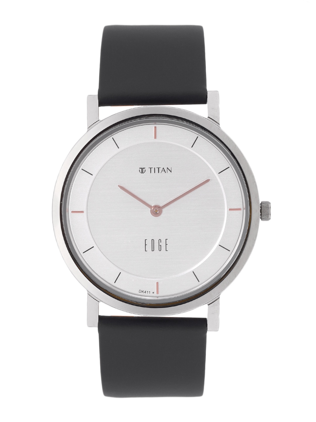 

Titan Men Leather Straps Analogue Watch NR1595SL06, White
