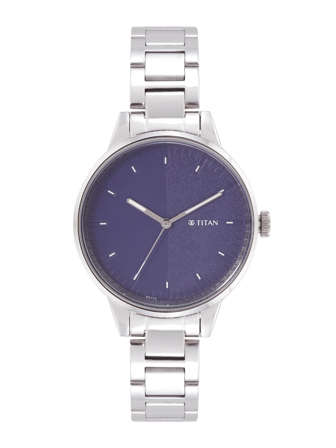 

Titan Women Bracelet Style Straps Analogue Watch NR2648SM01, Navy blue