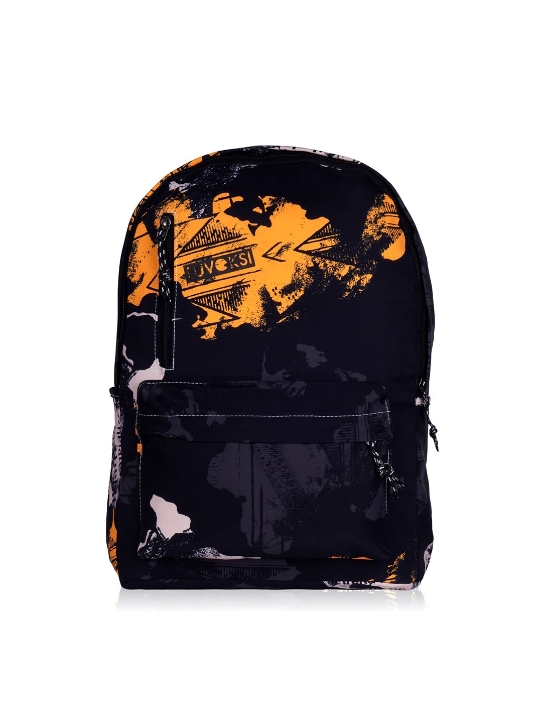 

Luvoksi Women Graphic Water Resistant Laptop Backpack, Black