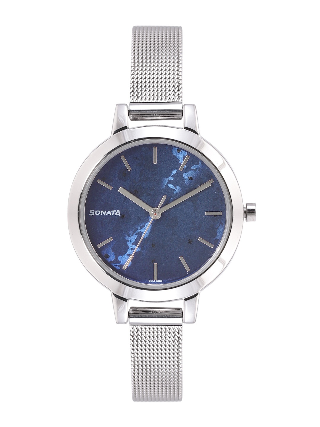 

Sonata Women Printed Dial Bracelet Style Straps Analogue Watch NR8141SM10, Blue