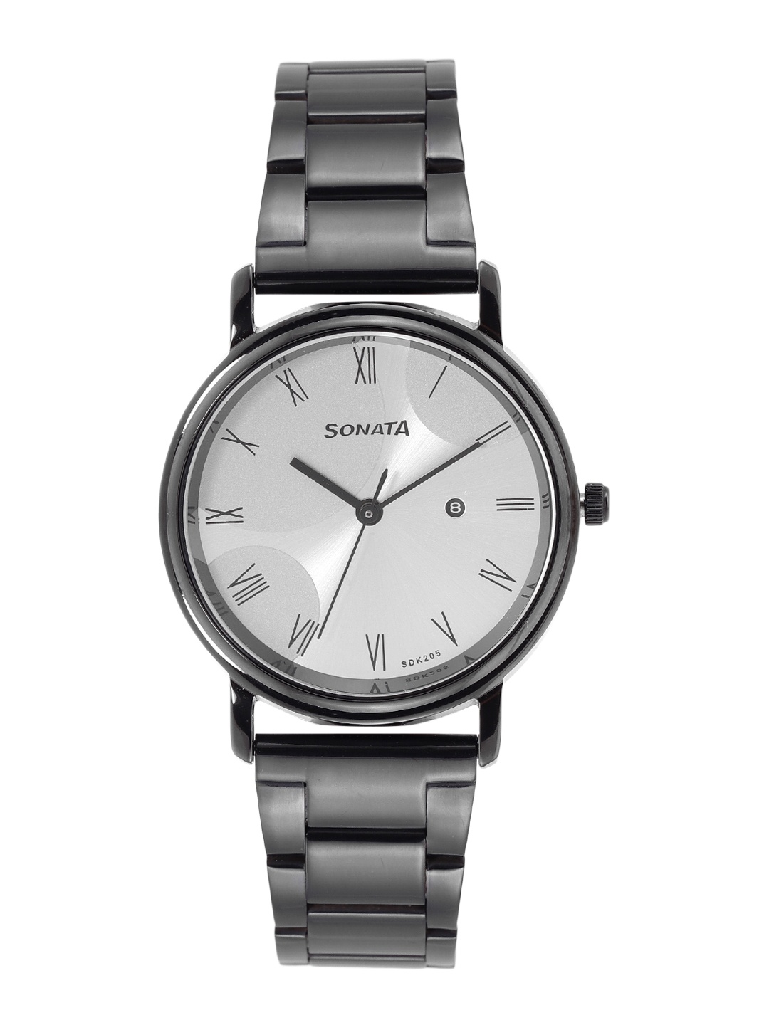 

Sonata Women Bracelet Style Straps Analogue Watch NR87029NM01, Silver