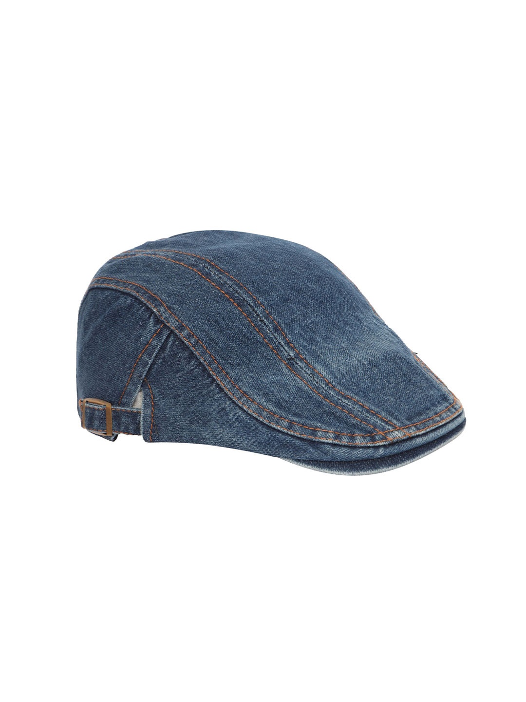 

FabSeasons Faded Cotton Ascot Cap, Blue