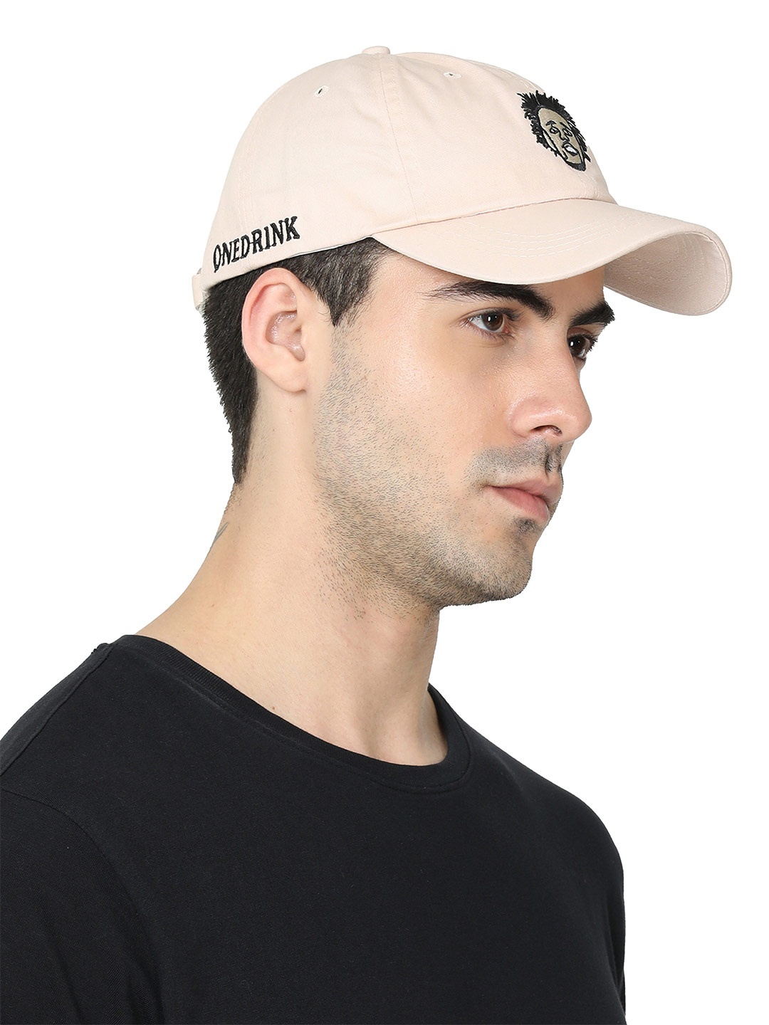

FabSeasons Cotton Baseball Cap, Beige