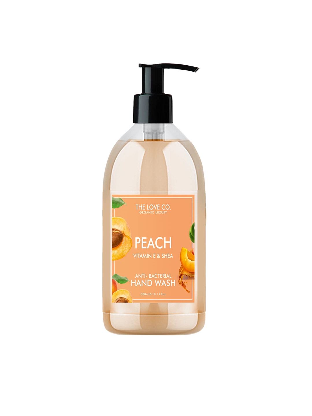 

THE LOVE CO. Peach Hand Wash -300ml, White