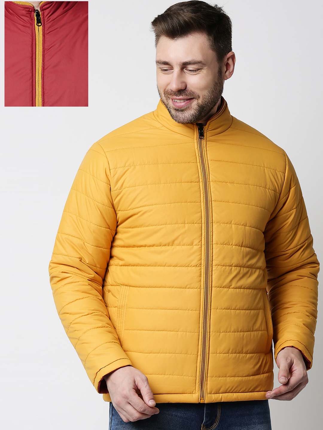 

Killer Reversible Padded Jacket, Yellow