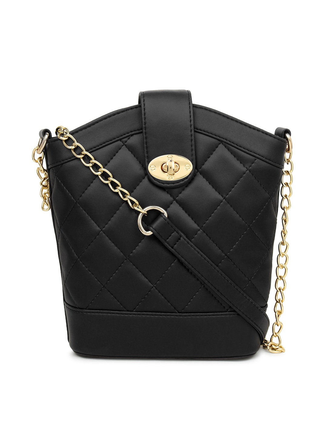 

LEGAL BRIBE Structured Sling Bag, Black