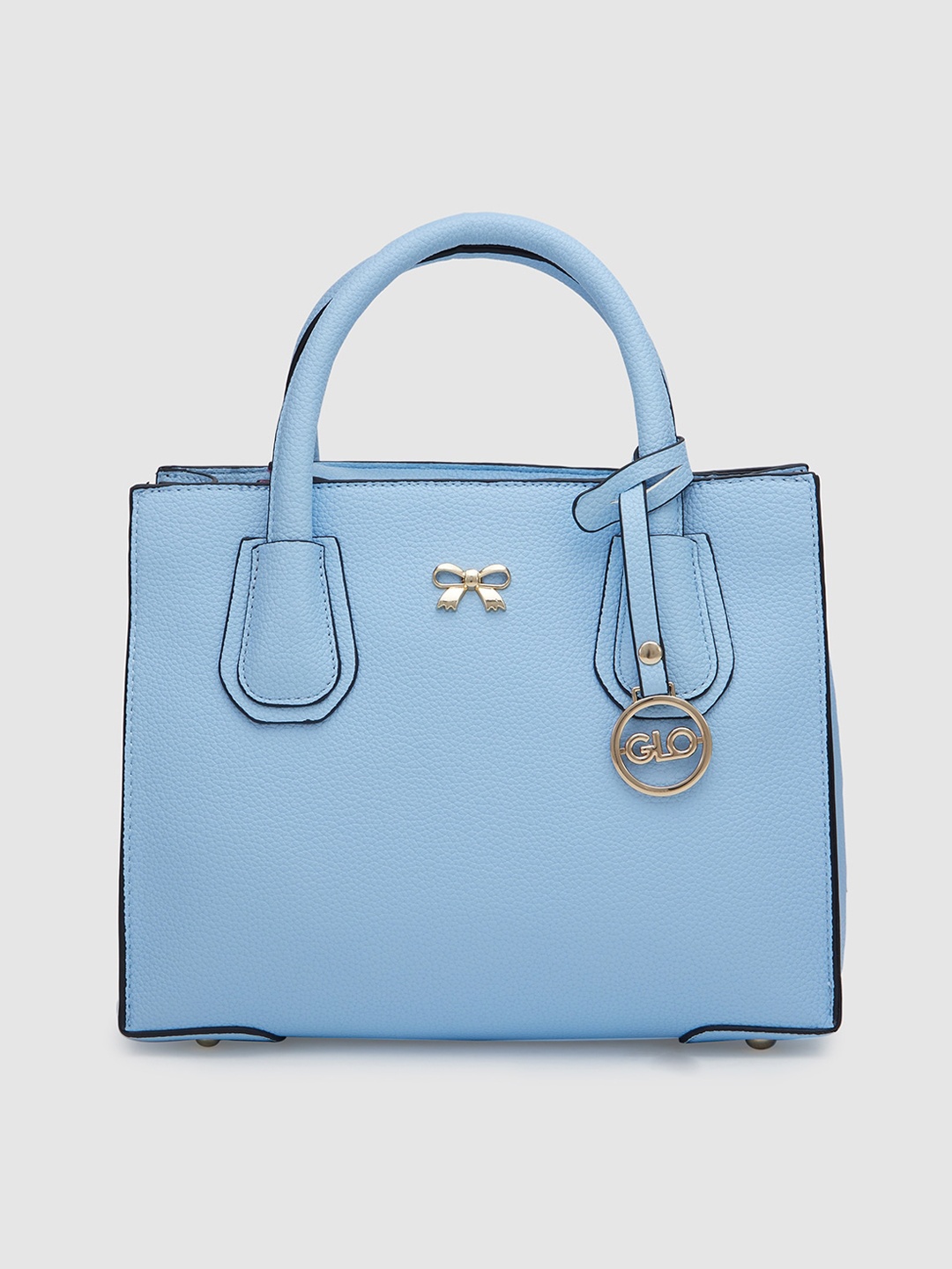 

Globus Structured Handheld Bag, Blue