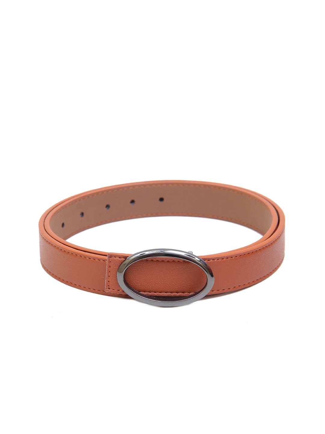 

Calvadoss Women Solid Casual Belt, Tan