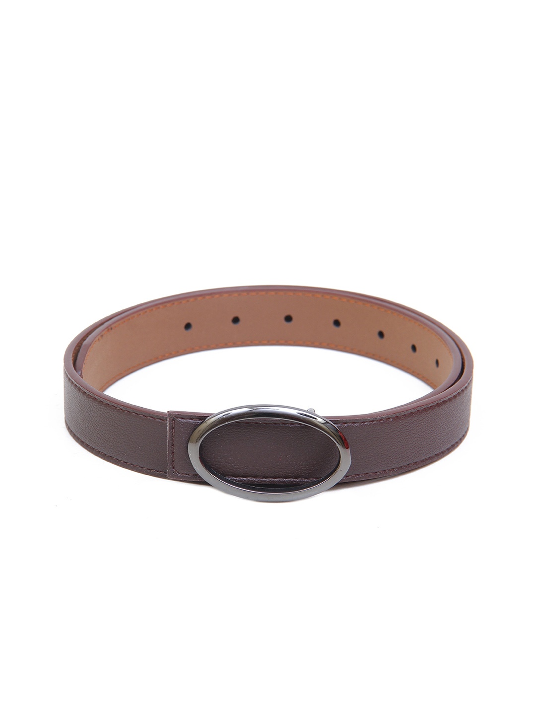 

Calvadoss Women Solid Casual Belt, Brown