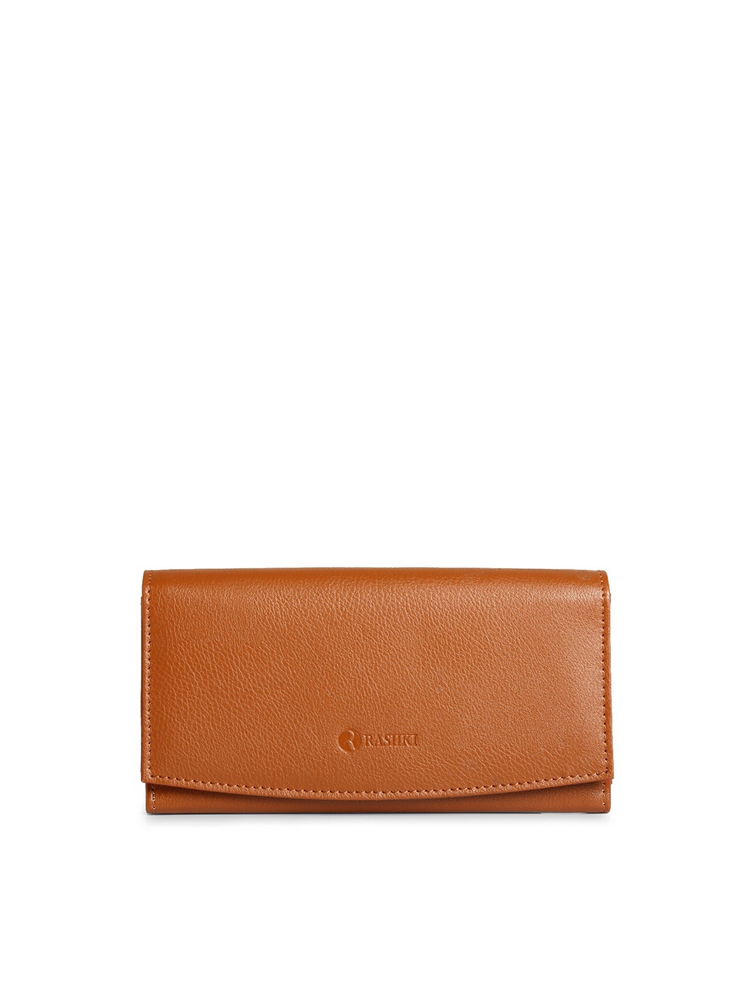 

RASHKI Textured Envelope Wallet, Tan