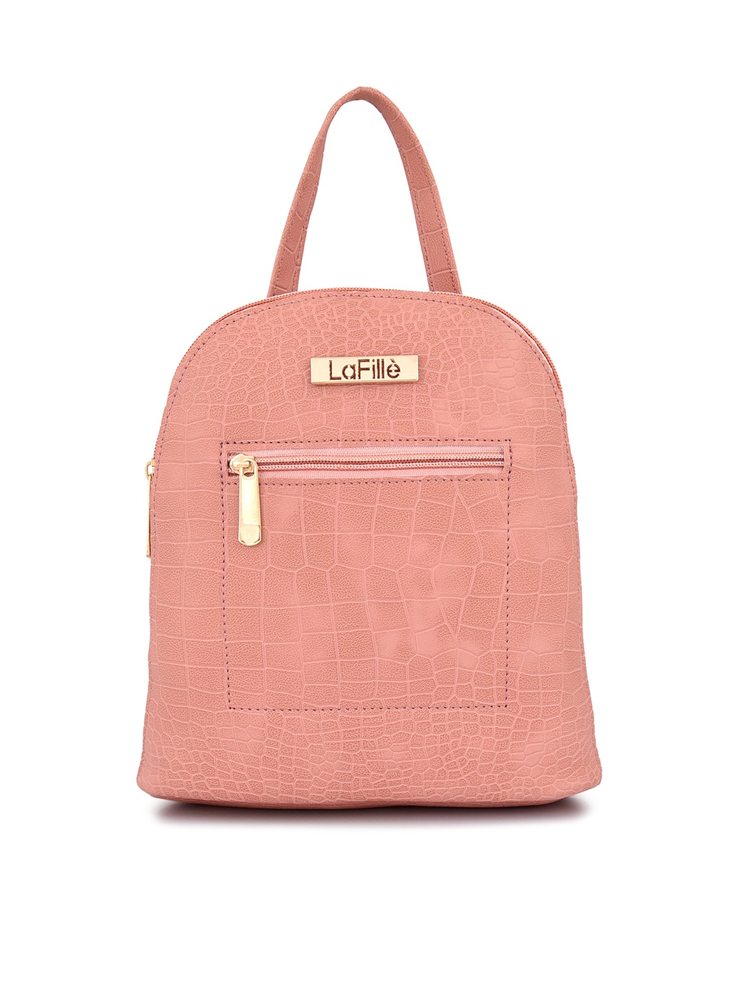 

LaFille Structured Handheld Bag, Peach