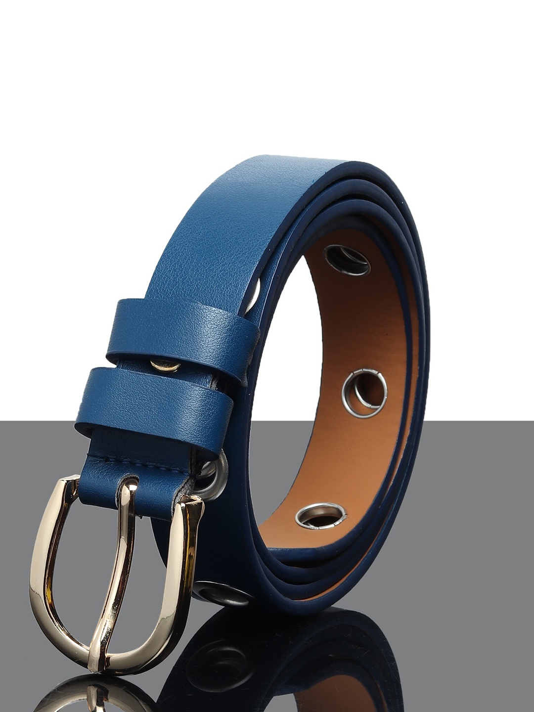 

Kastner Women Artificial Leather Belt, Navy blue