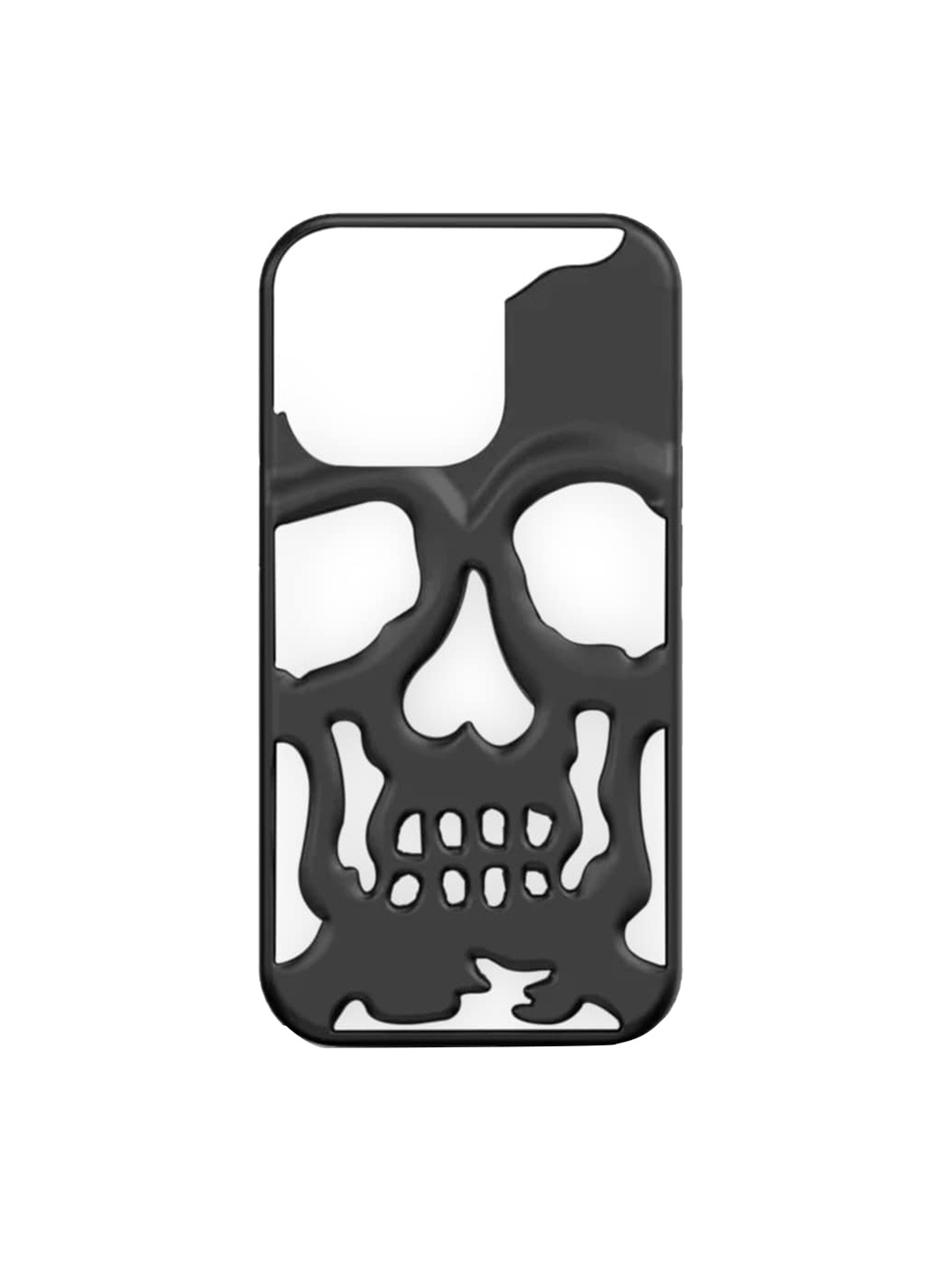 

TREEMODA Chimpanzee Textured iPhone 13 Pro Back Case, Black