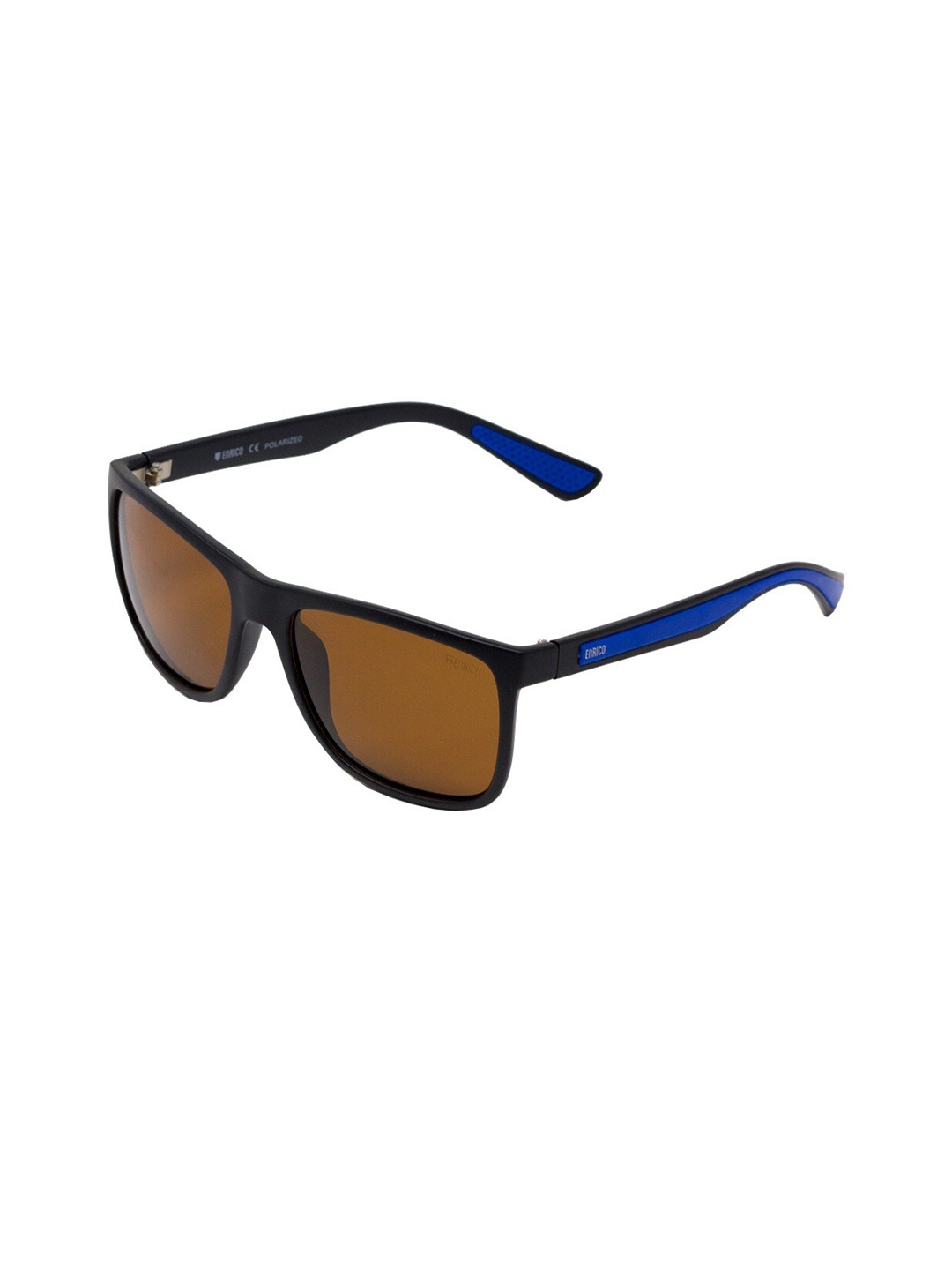 

ENRICO Full Rim Rectangle Sunglasses with Polarised and UV Protected Lens EN E 3021 C1, Yellow