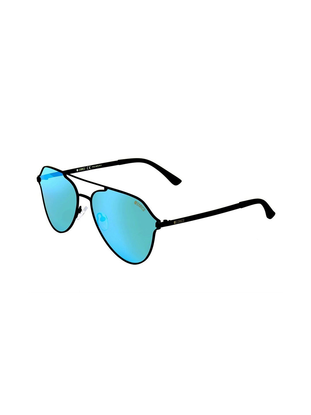 

ENRICO Full Rim Aviator Sunglasses with Polarised and UV Protected Lens EN P 1040 C2, Blue