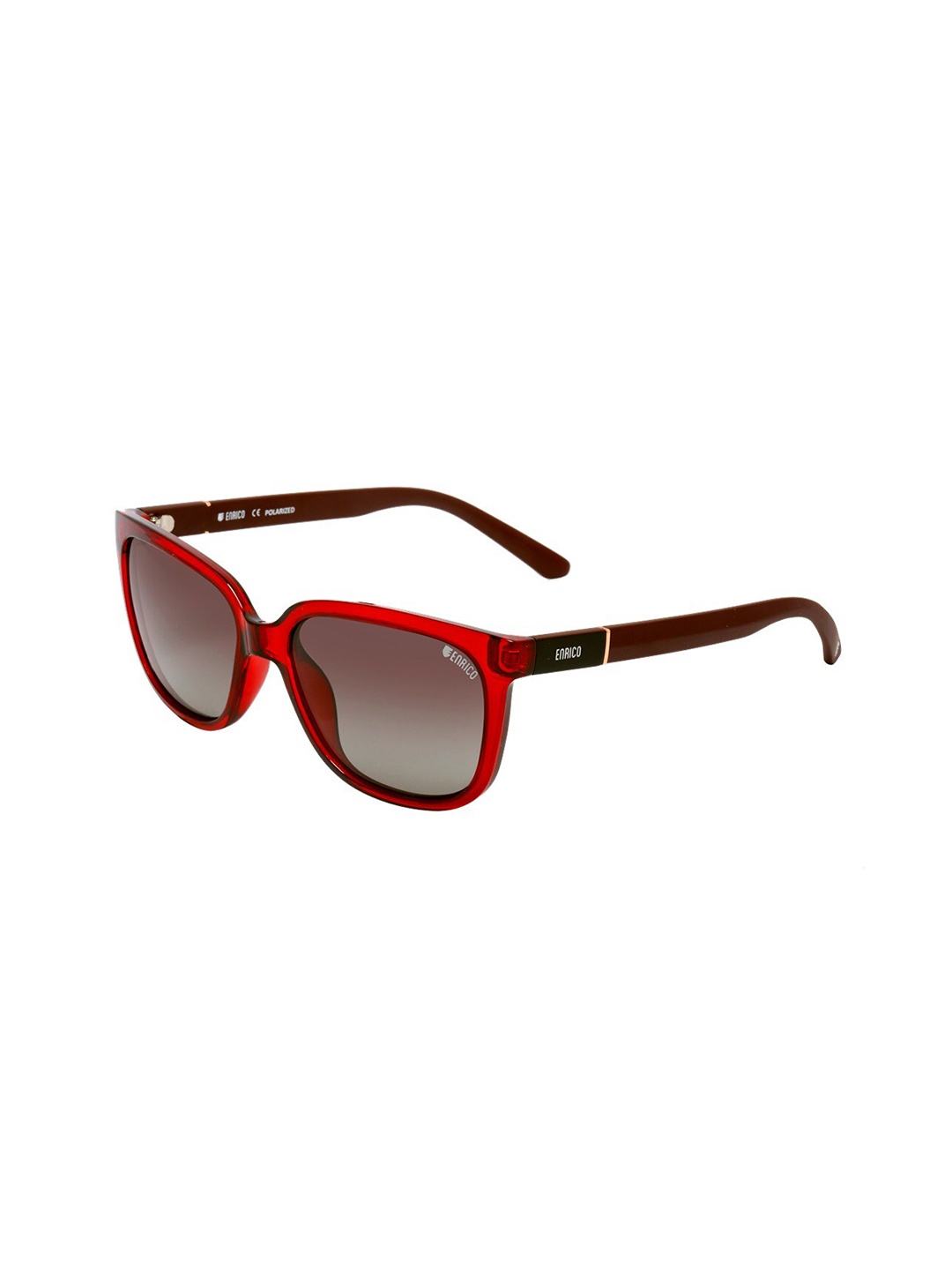 

ENRICO Wayfarer Sunglasses With Polarised And UV Protected Lens, Black