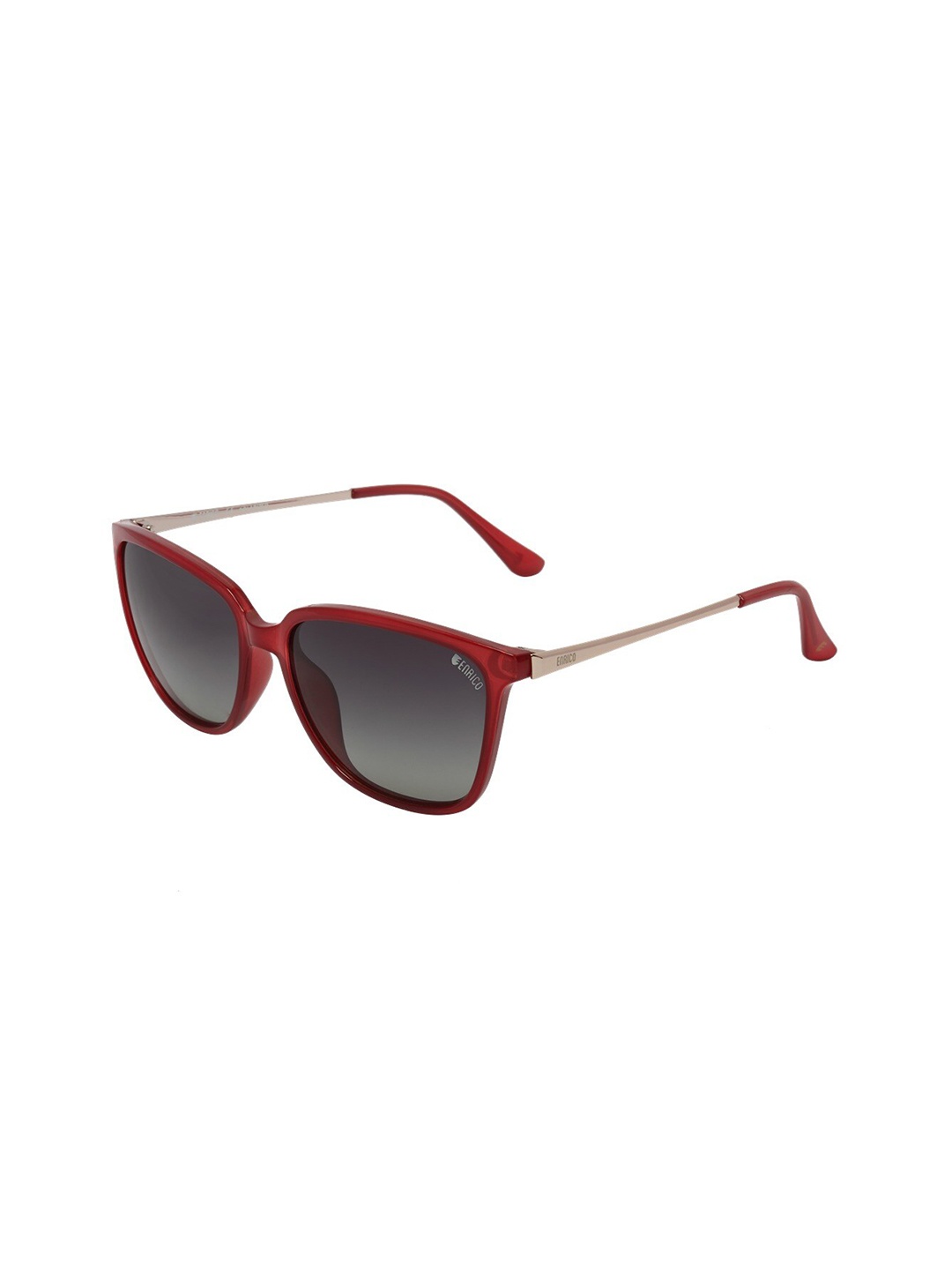 

ENRICO Lens & Wayfarer Sunglasses With Polarised And UV Protected Lens EN P 1003 C4, Grey