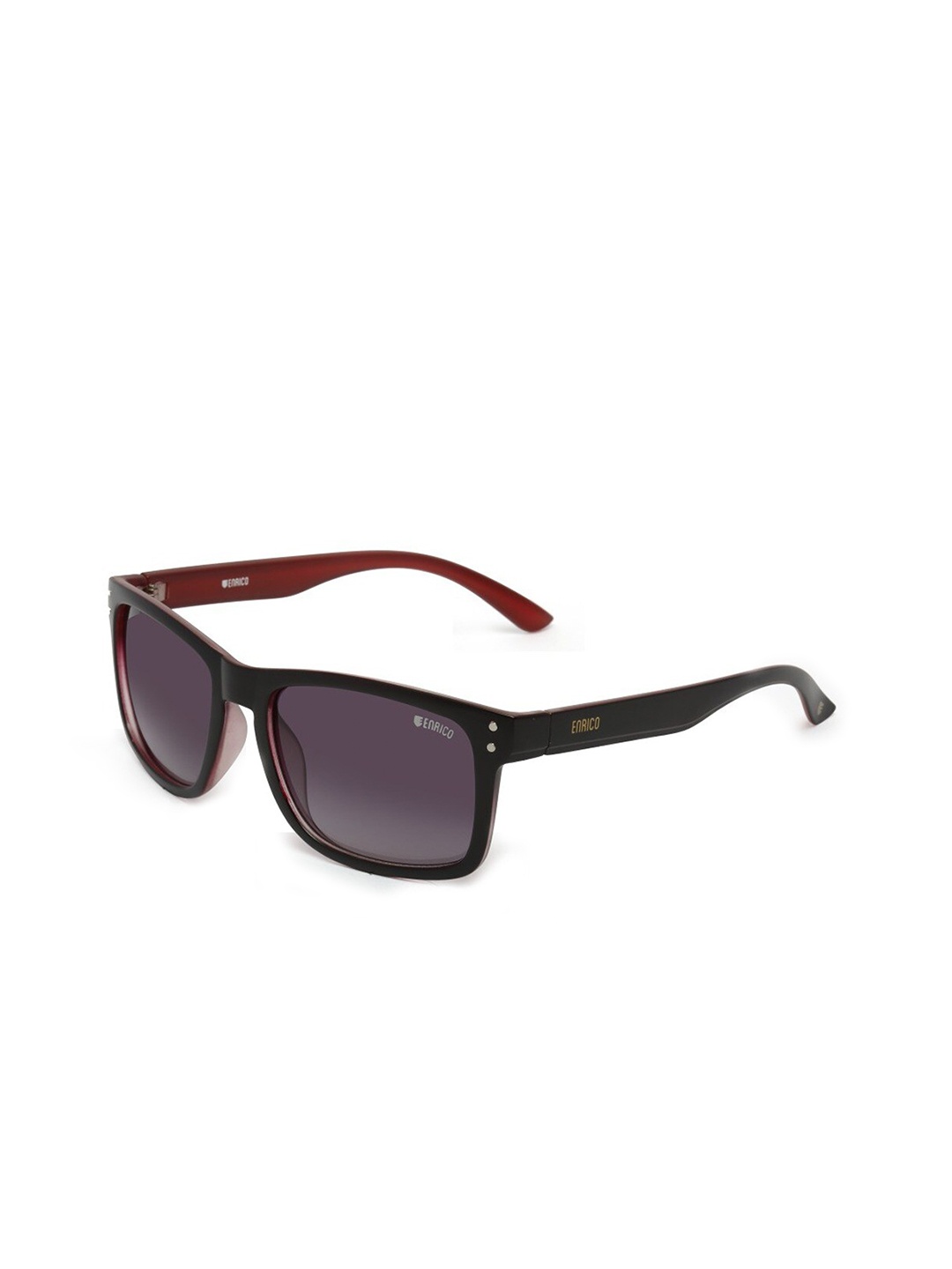 

ENRICO Lens & Wayfarer Sunglasses With Polarised And UV Protected Lens EN E 3009 C1, Purple