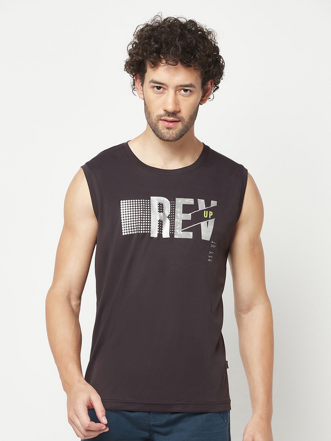 

Crimsoune Club Typography Printed Slim Fit T-shirt, Black