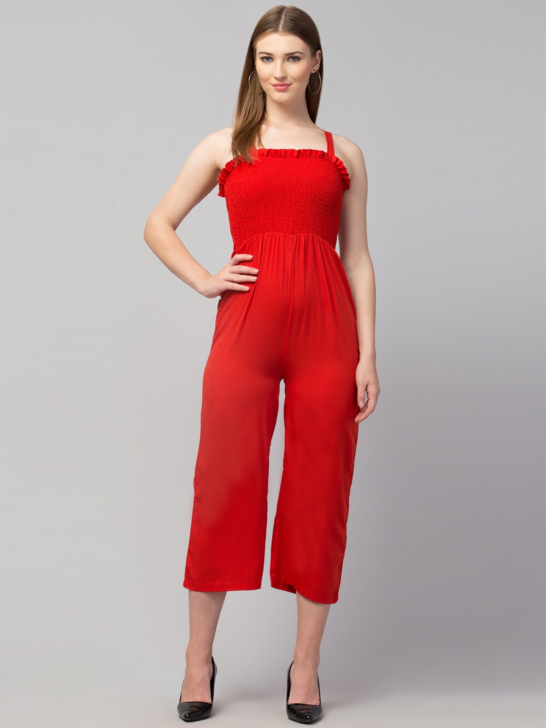 

GLITO Red Basic Jumpsuit