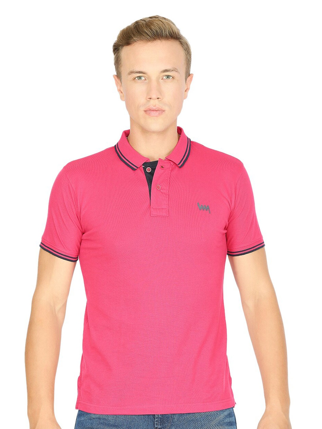 

Lawman pg3 Polo Collar T-shirt, Pink