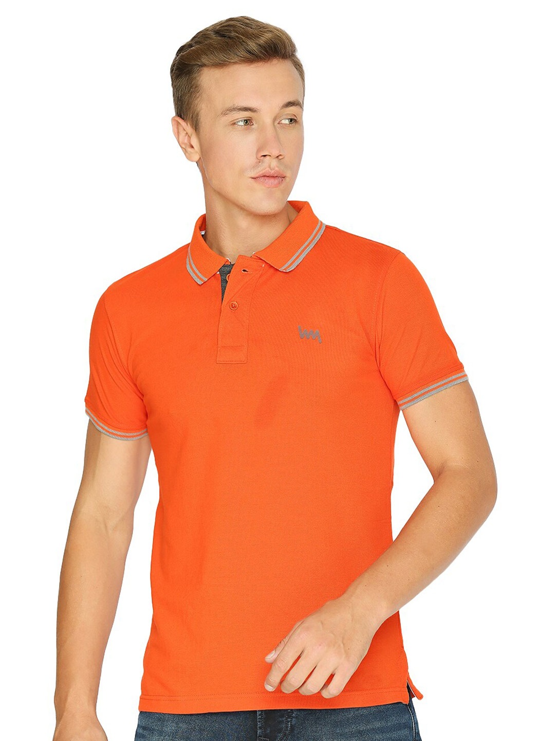 

Lawman pg3 Polo Collar Slim Fit T-shirt, Orange