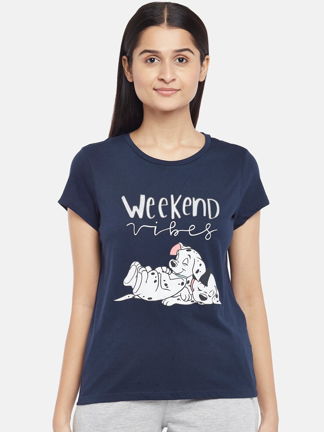 

Dreamz by Pantaloons Graphic Printed Cotton T-shirt, Blue