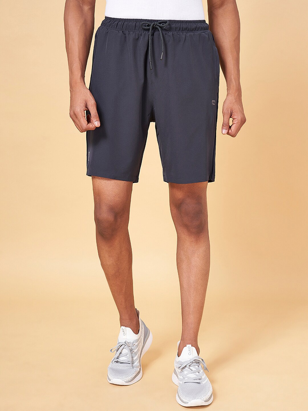

Ajile by Pantaloons Men Slim Fit Outdoor Sports Shorts, Grey