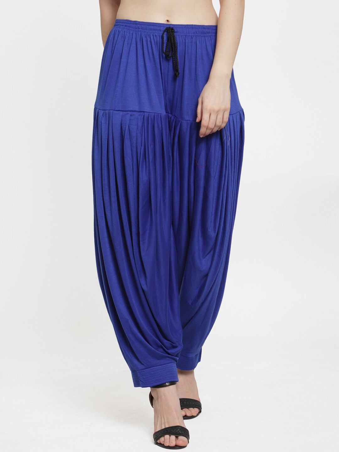 

GRACIT Women Mid-Rise Lycra Patiala, Blue
