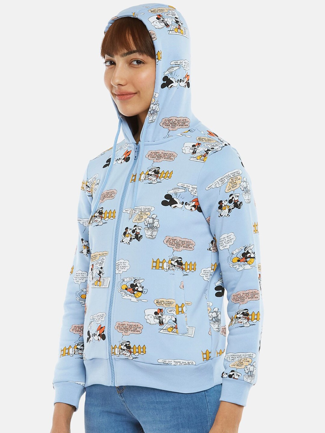 

Honey by Pantaloons Printed Sweatshirt, Blue