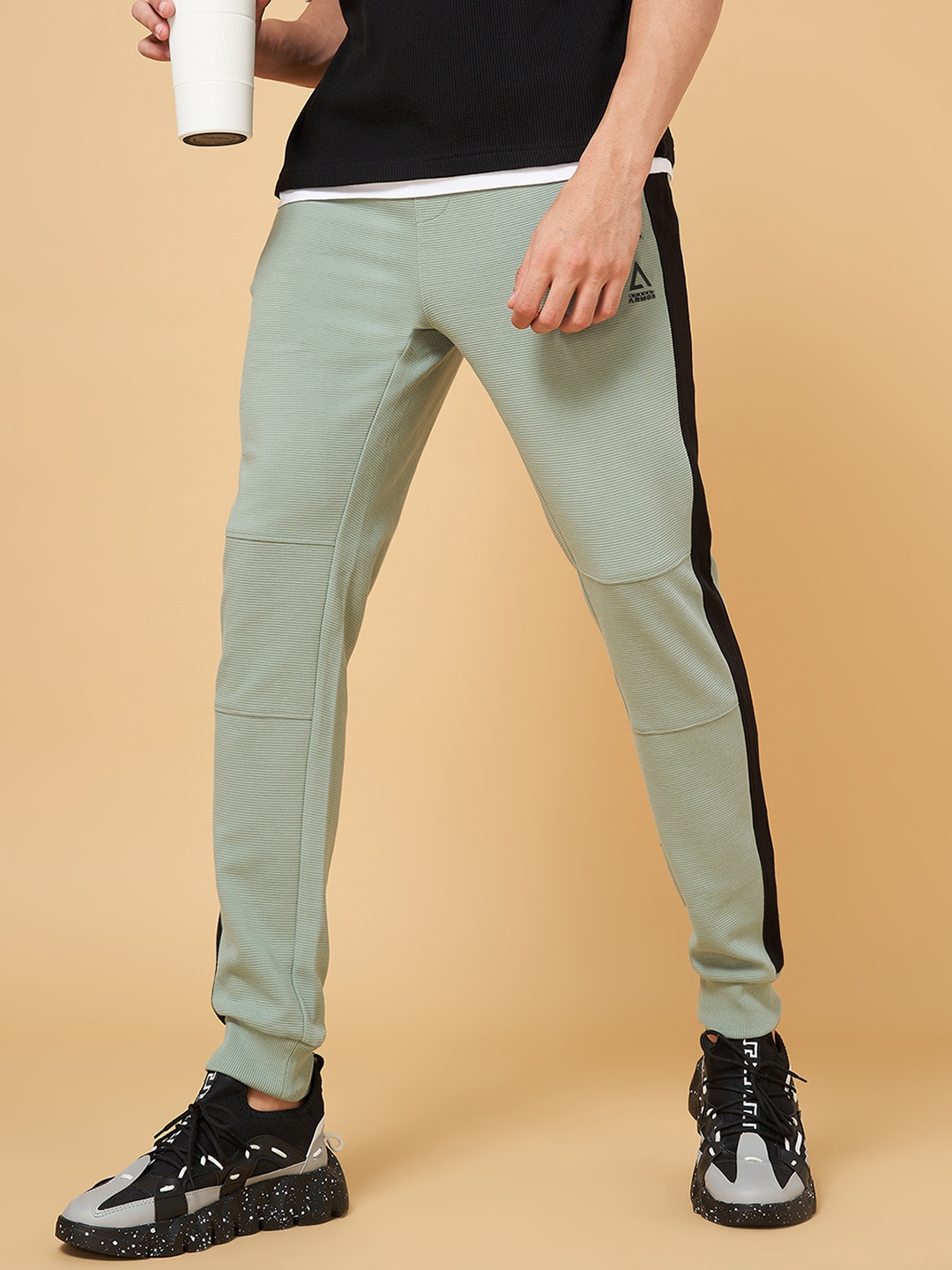 

Street Armor by Pantaloons Men Cotton Joggers, Blue