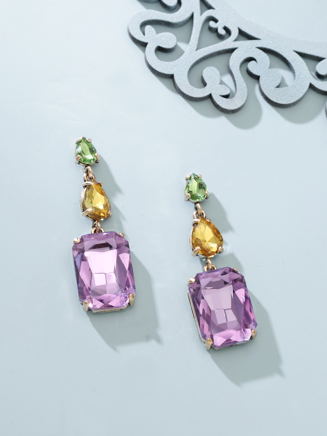 

TOKYO TALKIES X rubans FASHION ACCESSORIES Gold-Plated Classic Drop Earrings