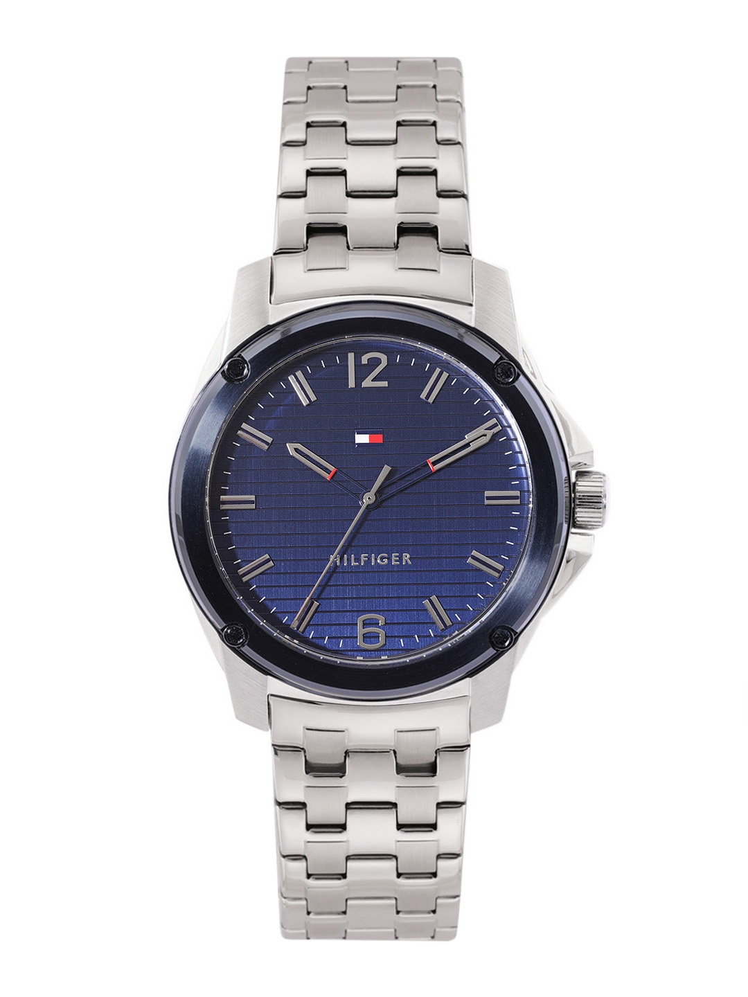 

Tommy Hilfiger Men Stainless Steel Bracelet Style Analogue Watch TH1710487W, Blue