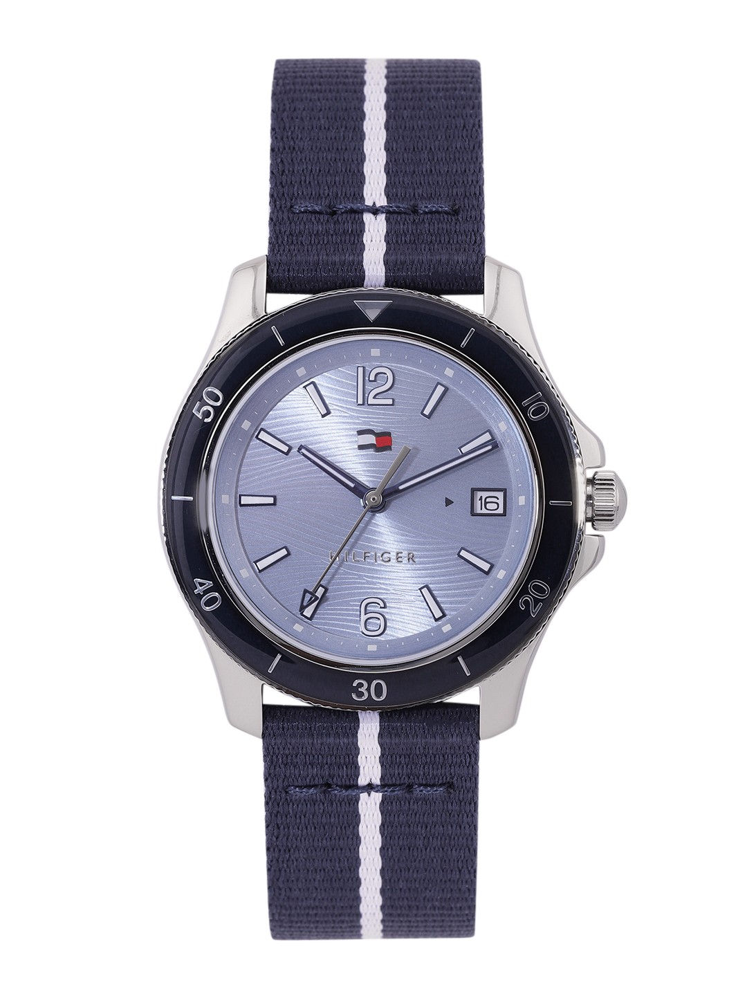 

Tommy Hilfiger Women Patterned Analogue Watch TH1782511W, Blue