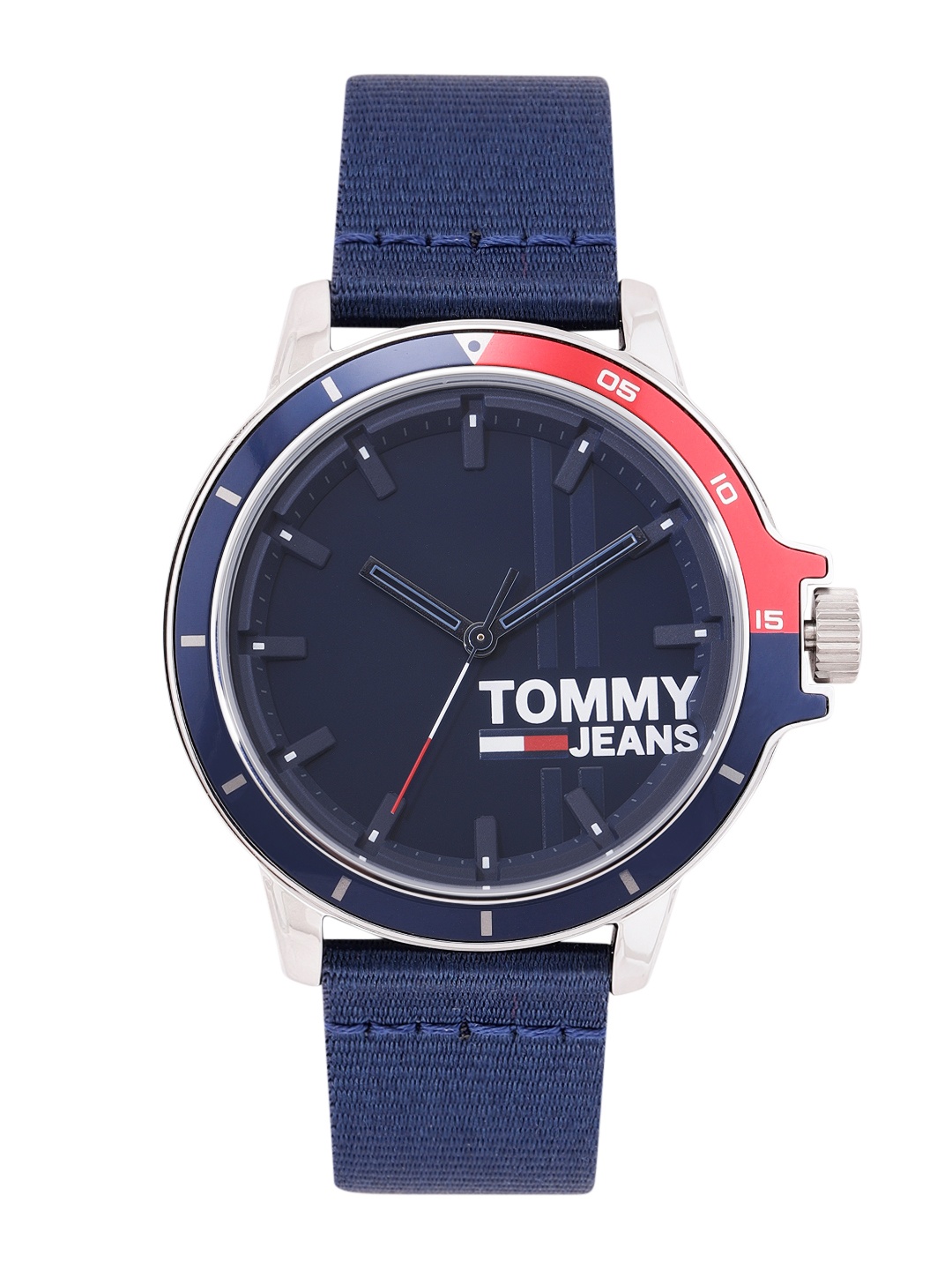 

Tommy Hilfiger Men Printed Dial Analogue Watch TH1791924W, Navy blue