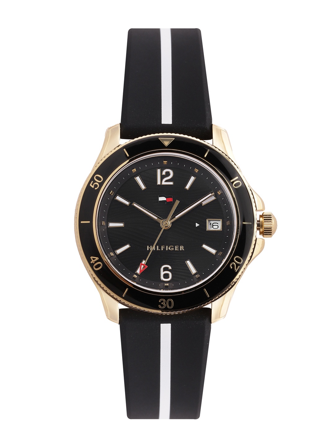 

Tommy Hilfiger Women Patterned Analogue Watch, Black