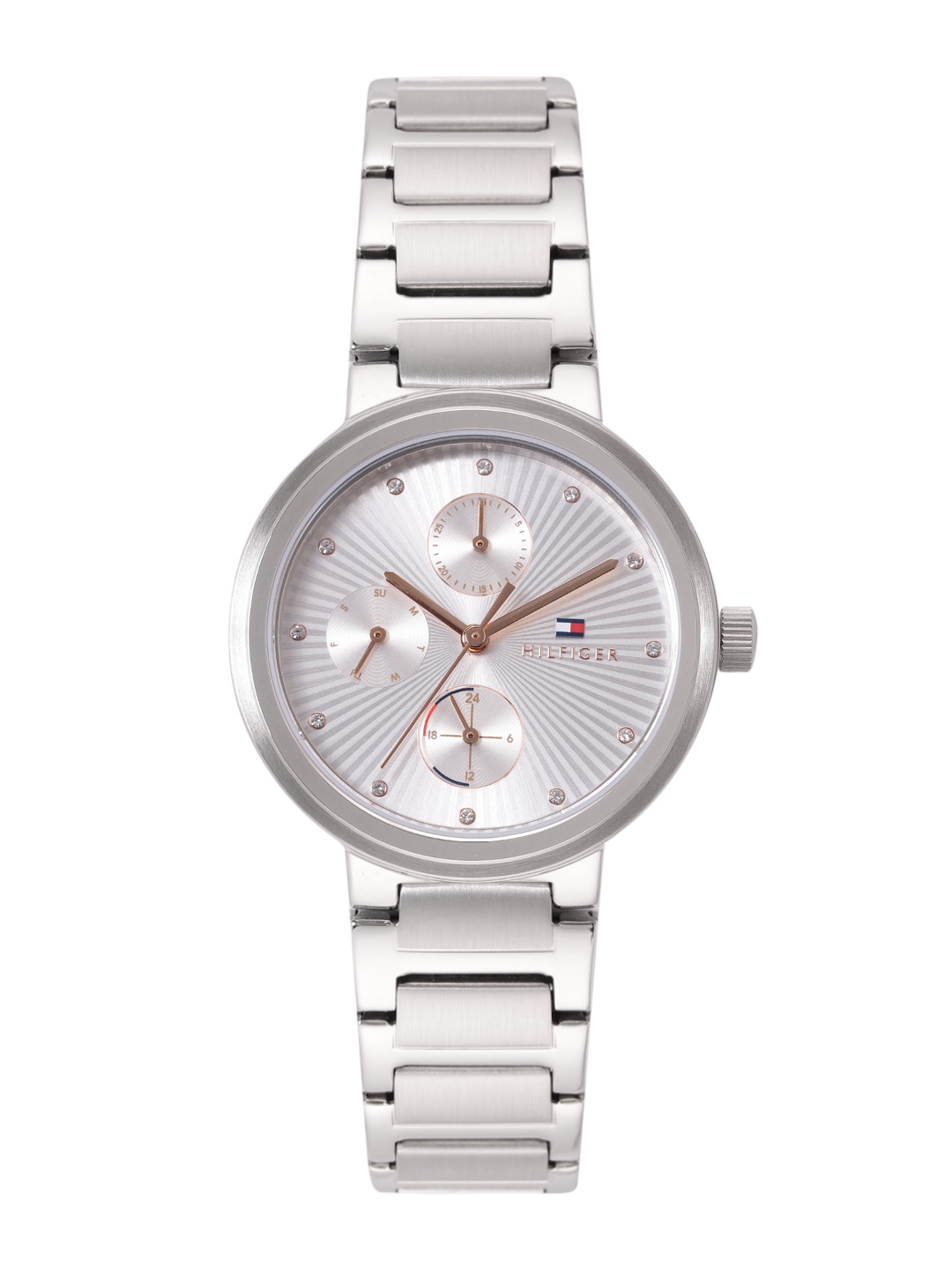 

Tommy Hilfiger Women Patterned Analogue Watch TH1782532W, Silver