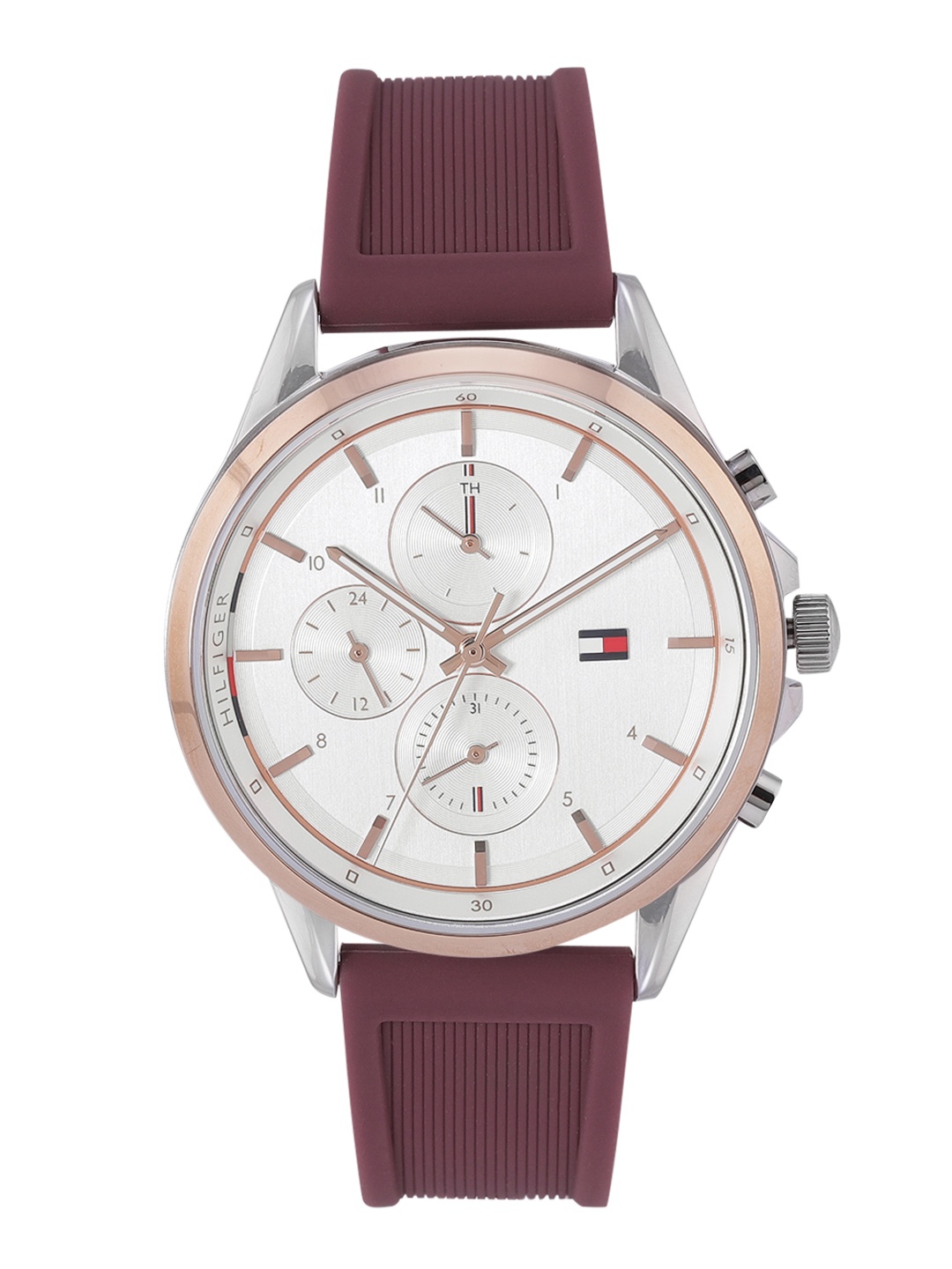

Tommy Hilfiger Women Analogue Chronograph Watch TH1782425W, White