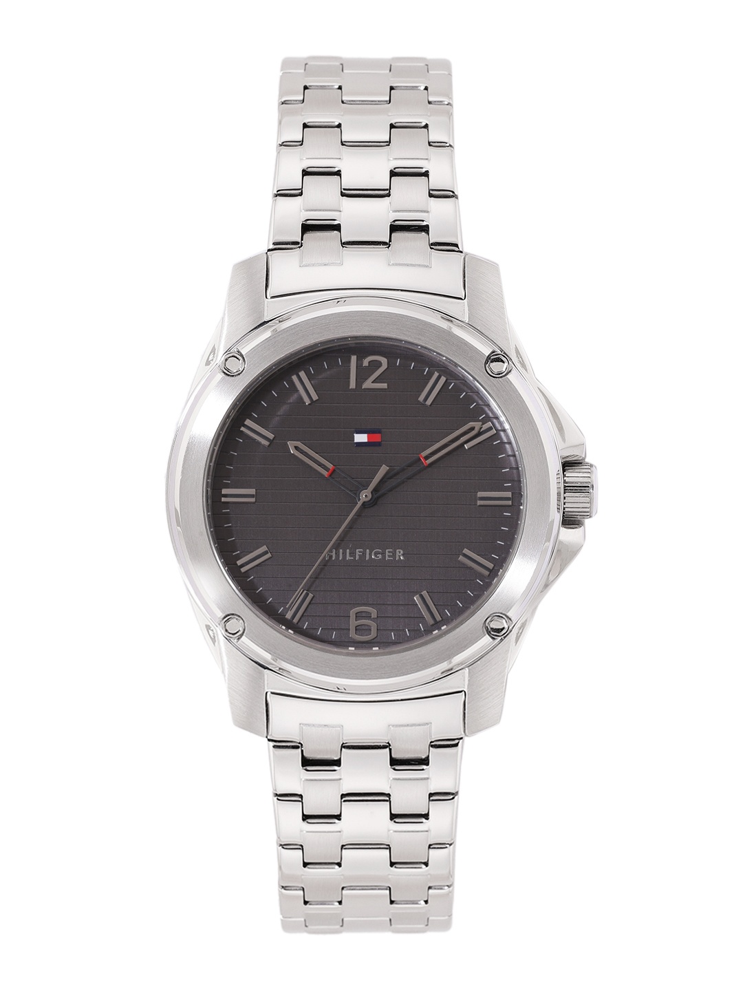 

Tommy Hilfiger Men Stainless Steel Bracelet Style Analogue Watch TH1710486W, Grey